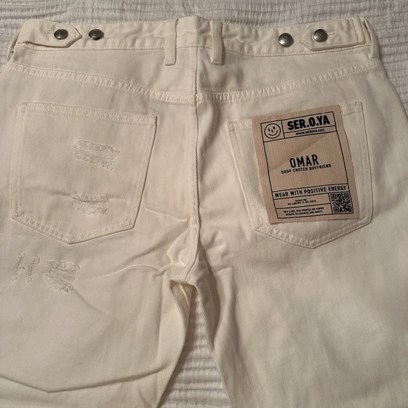 SER.O.YA Omar Drop Crotch Boyfriend Jeans - NWT - Size 29 - Picture 8 of 14